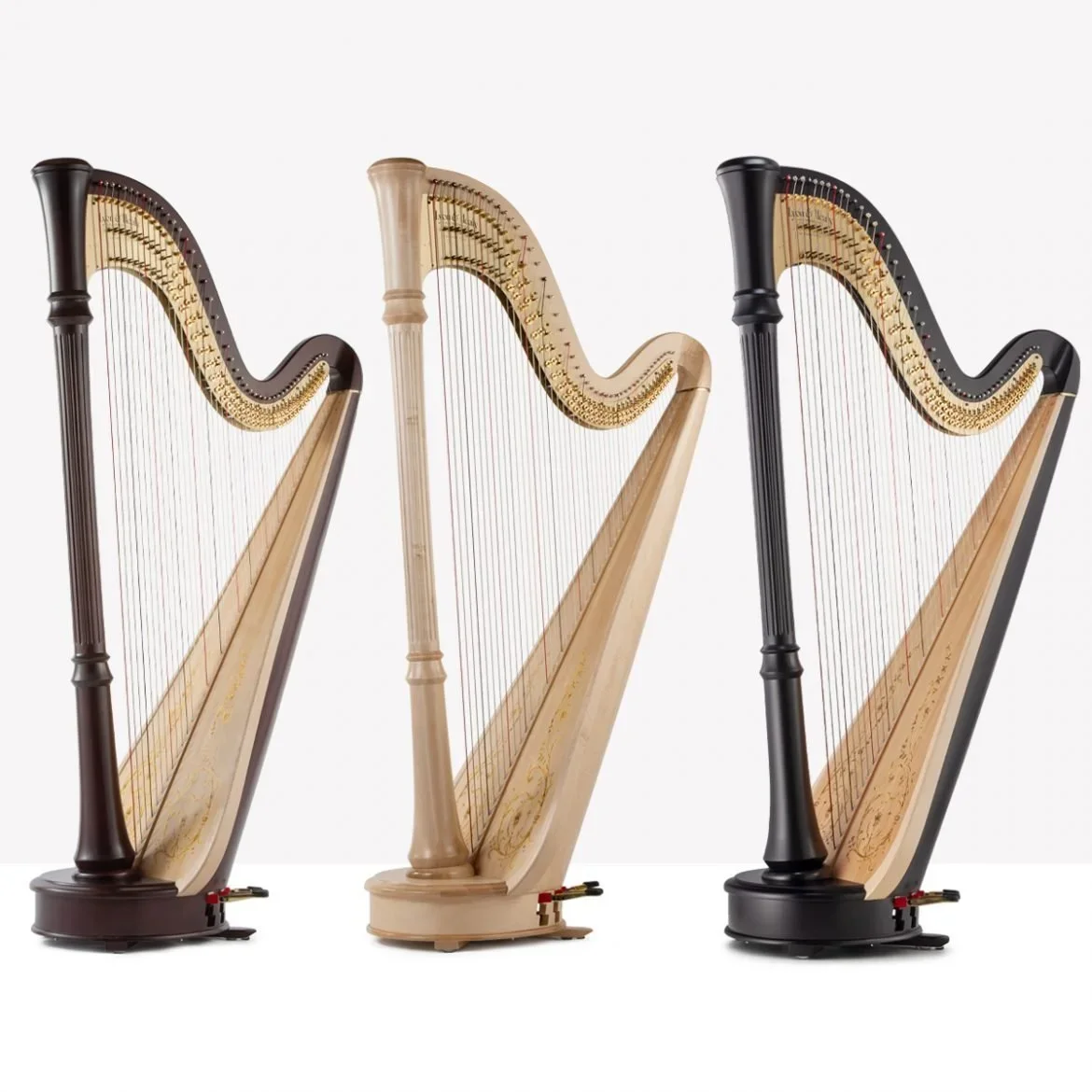 How a Pedal Harp Inspires Modern Interior Design & Decoration